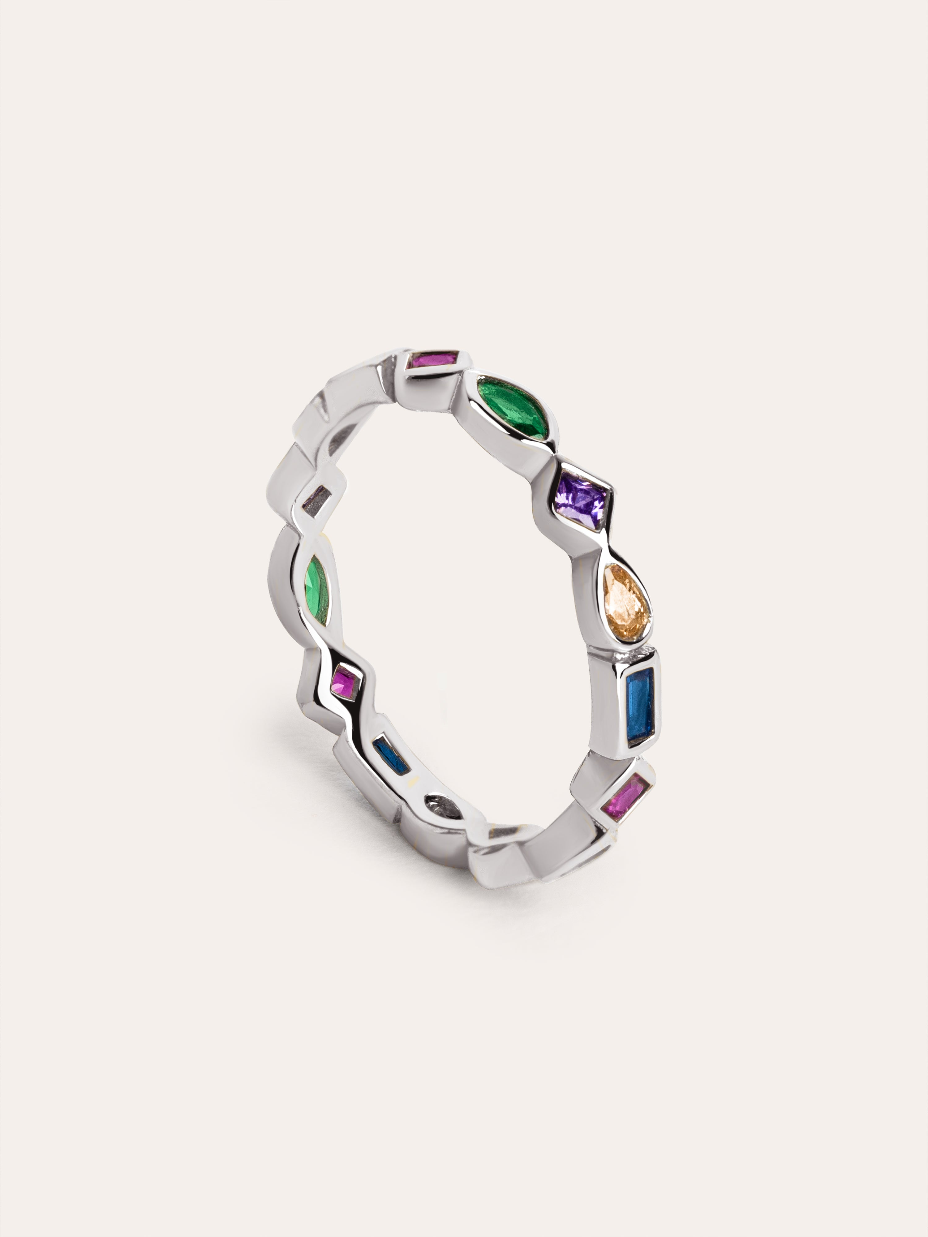 Cascade Silver Ring