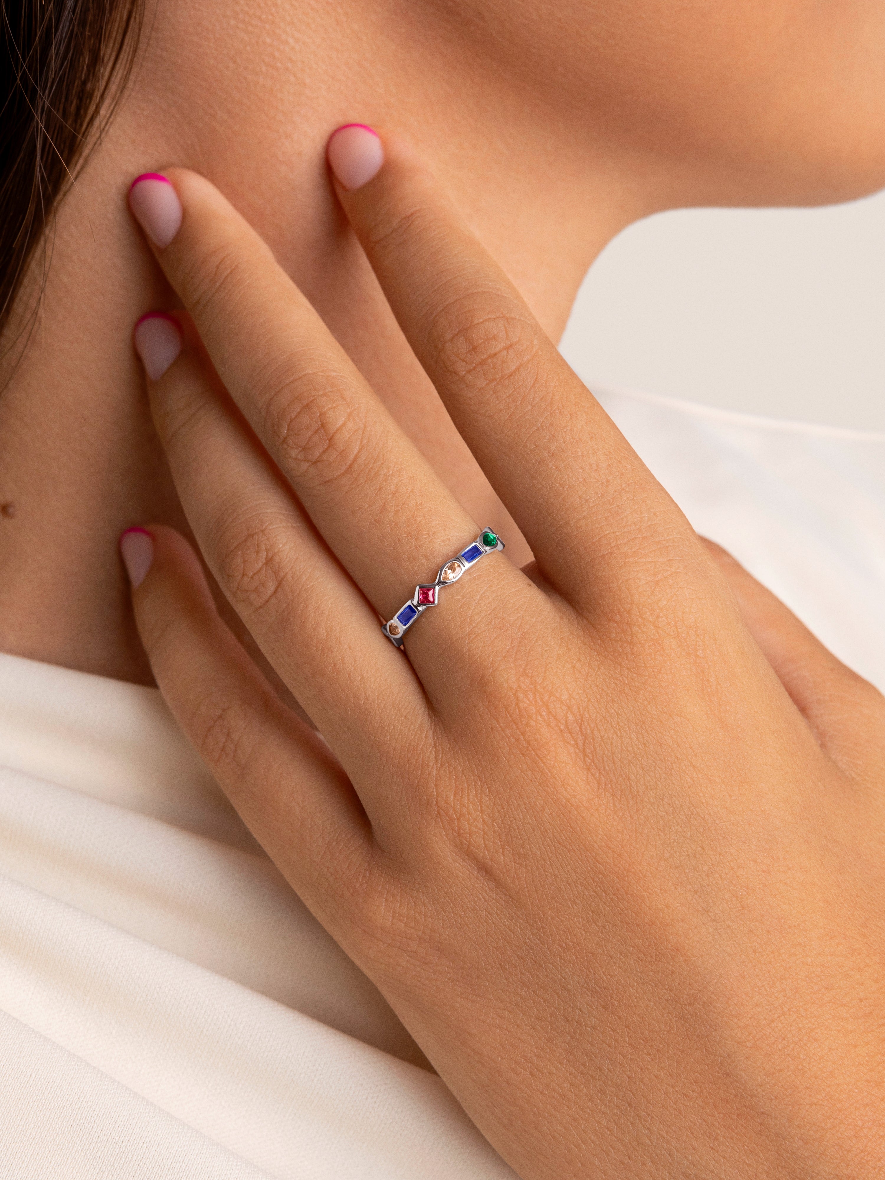 Cascade Silver Ring