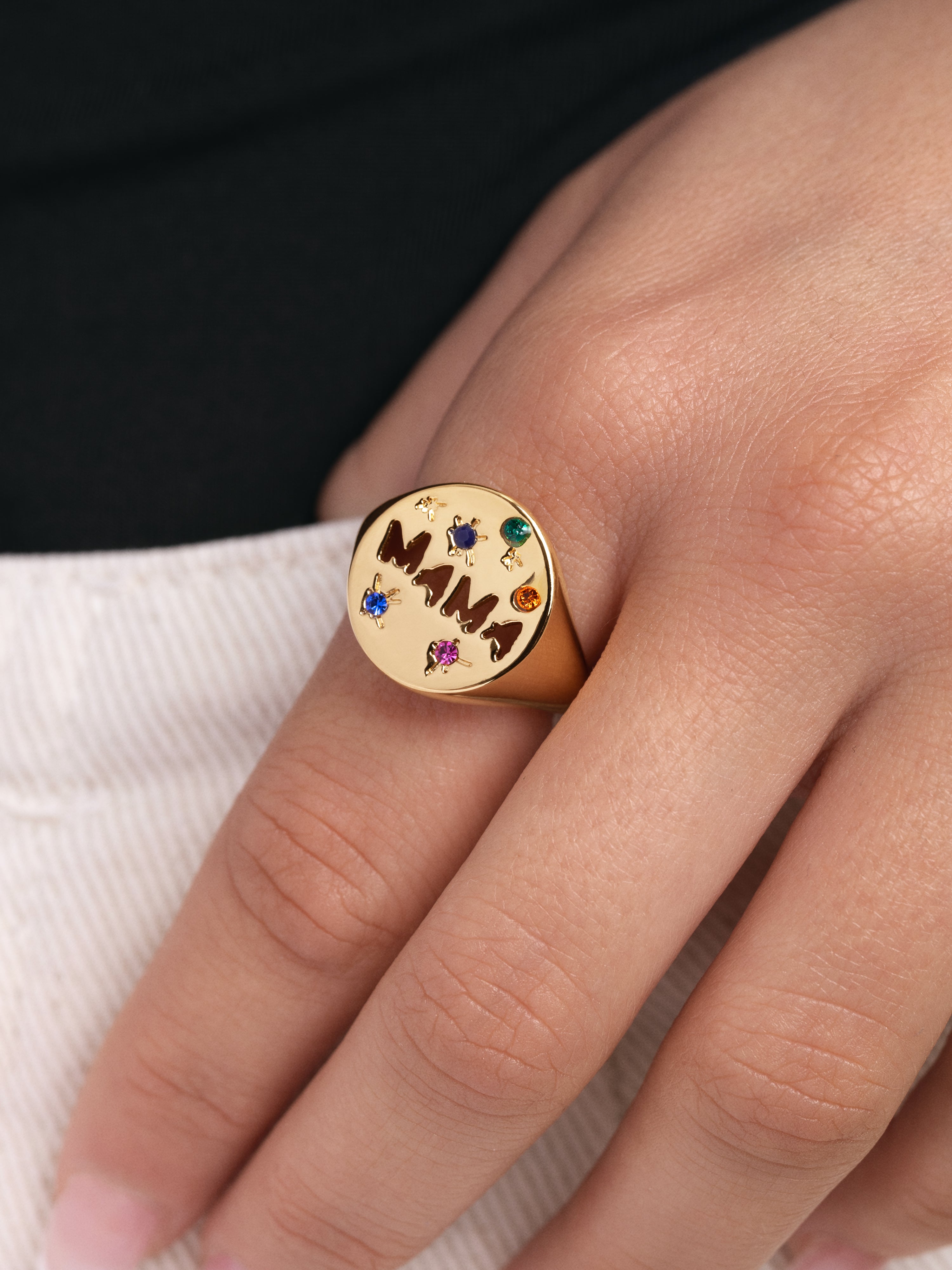 Mama Gold Ring