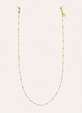 Dots Ibiza Stainless Steel Gold Glasses Strap