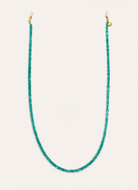 Turquoise Link Glasses Strap
