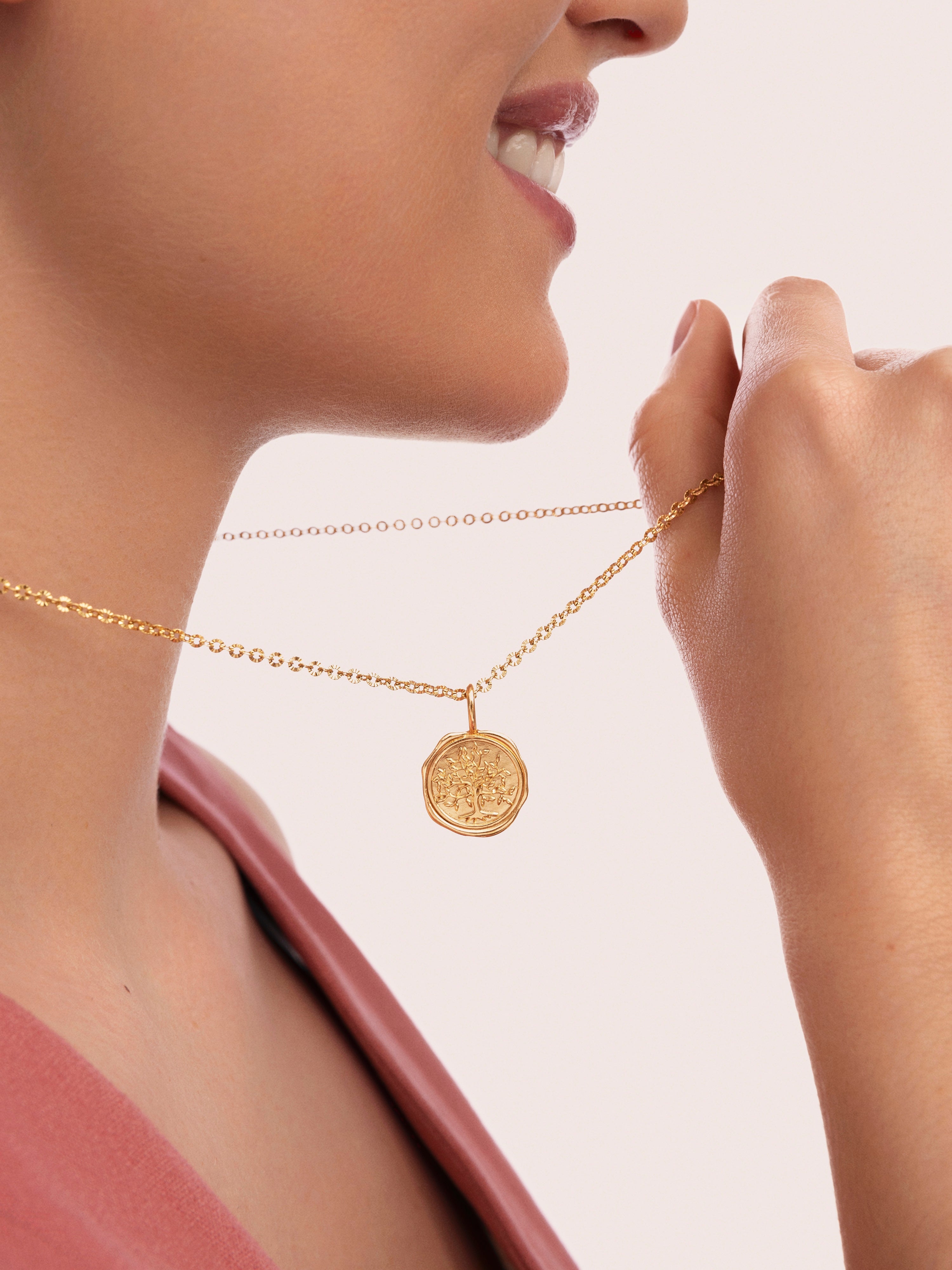 Tree of life Gold Charm