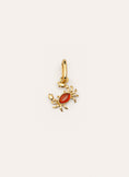 Crab Gold Charm