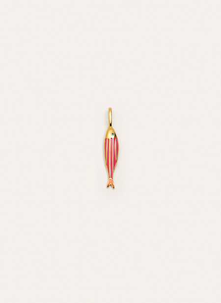 Seaglow Fish Gold Charm