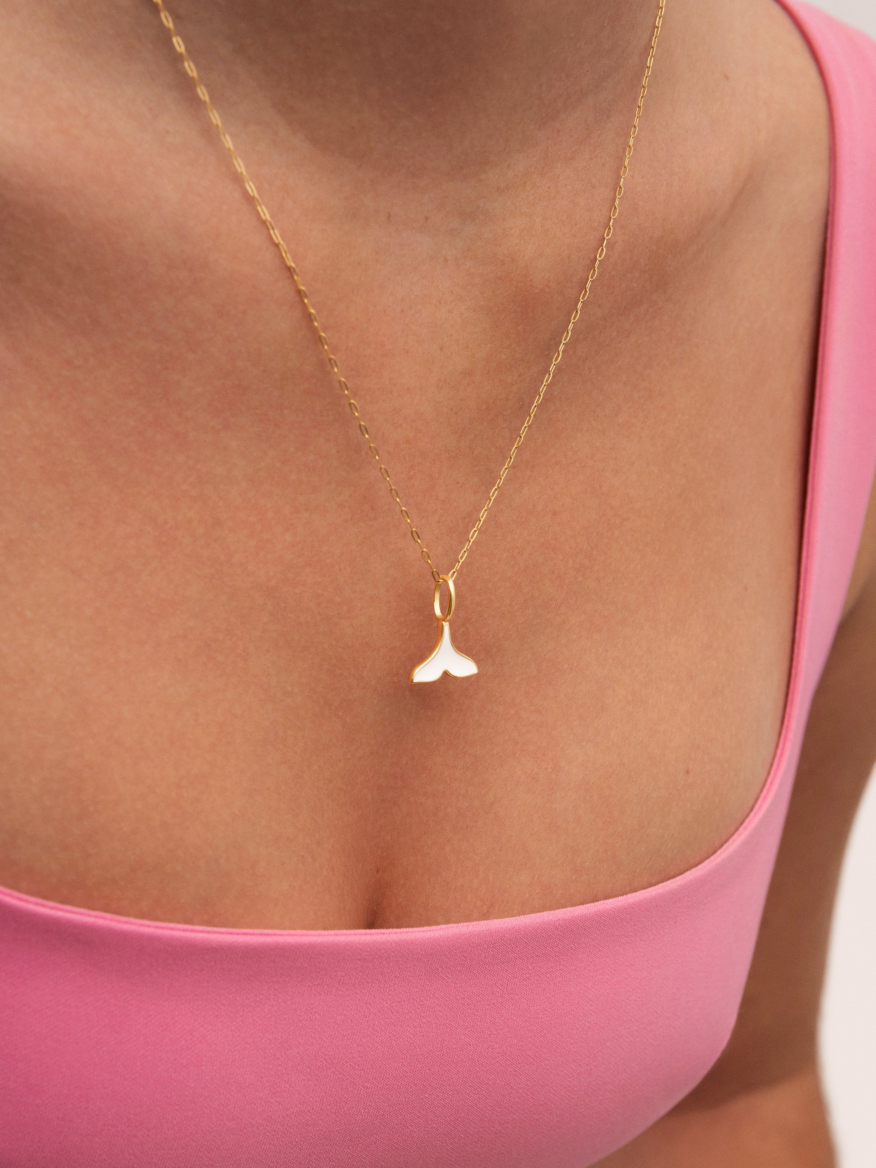 Charm Sirena Baño Oro