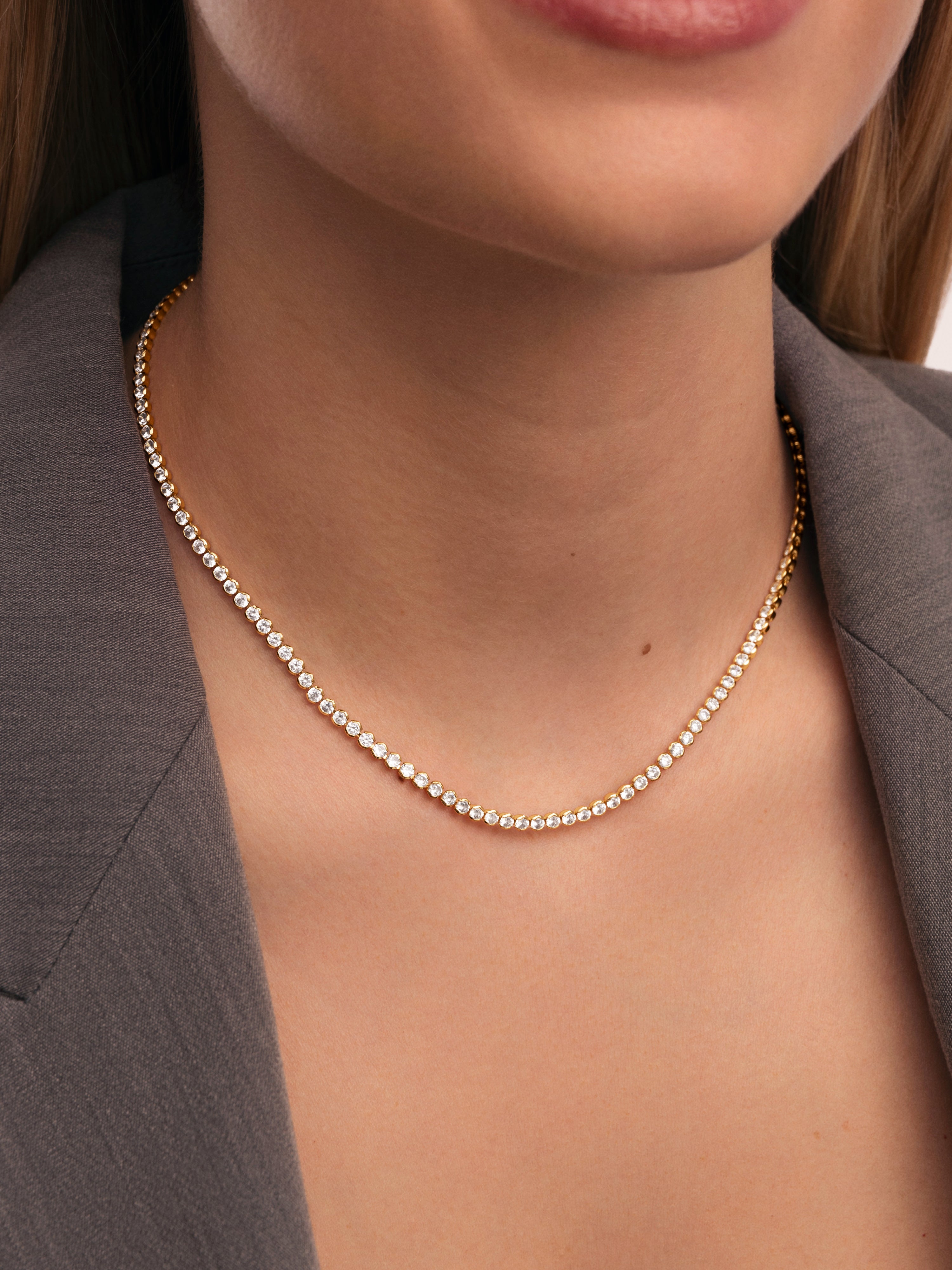 Aurora Gold Necklace