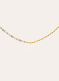 Collar Chic Nora Acero Baño Oro