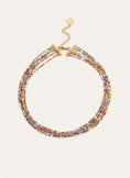 Crystals Cleopatra Stainless Steel Gold Choker