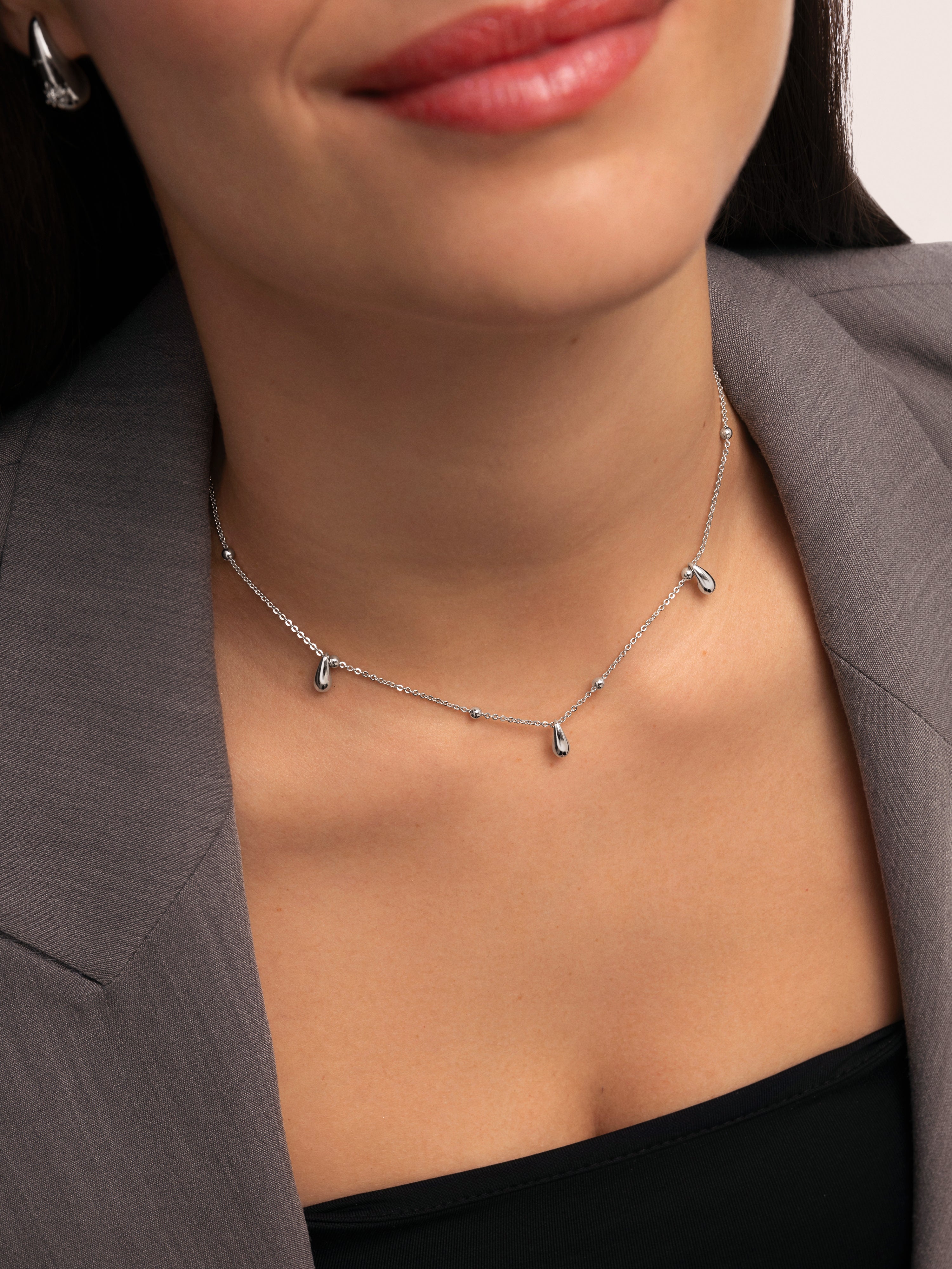 Drops and Dots Necklace