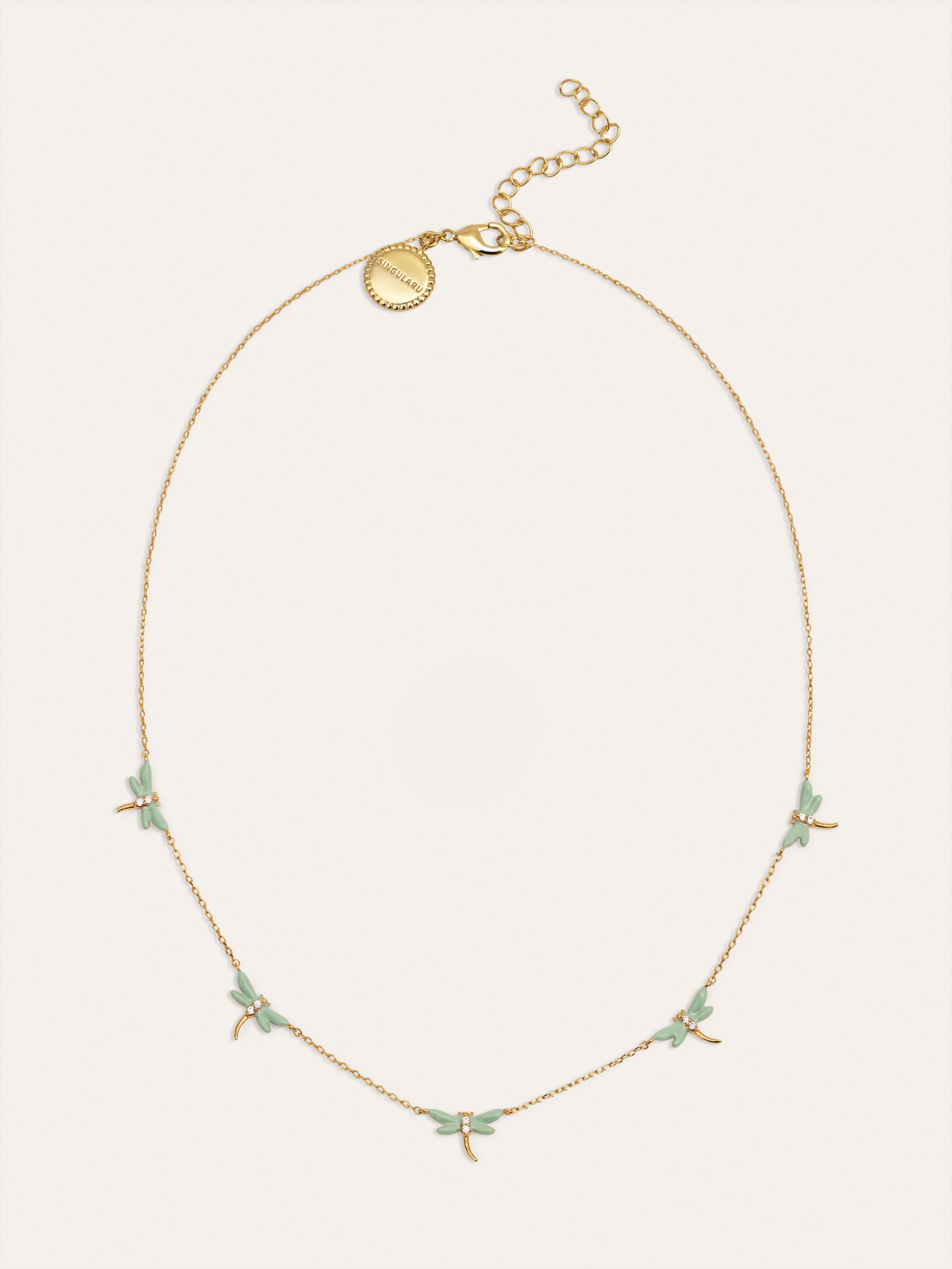 Dragonfly Gold Necklace