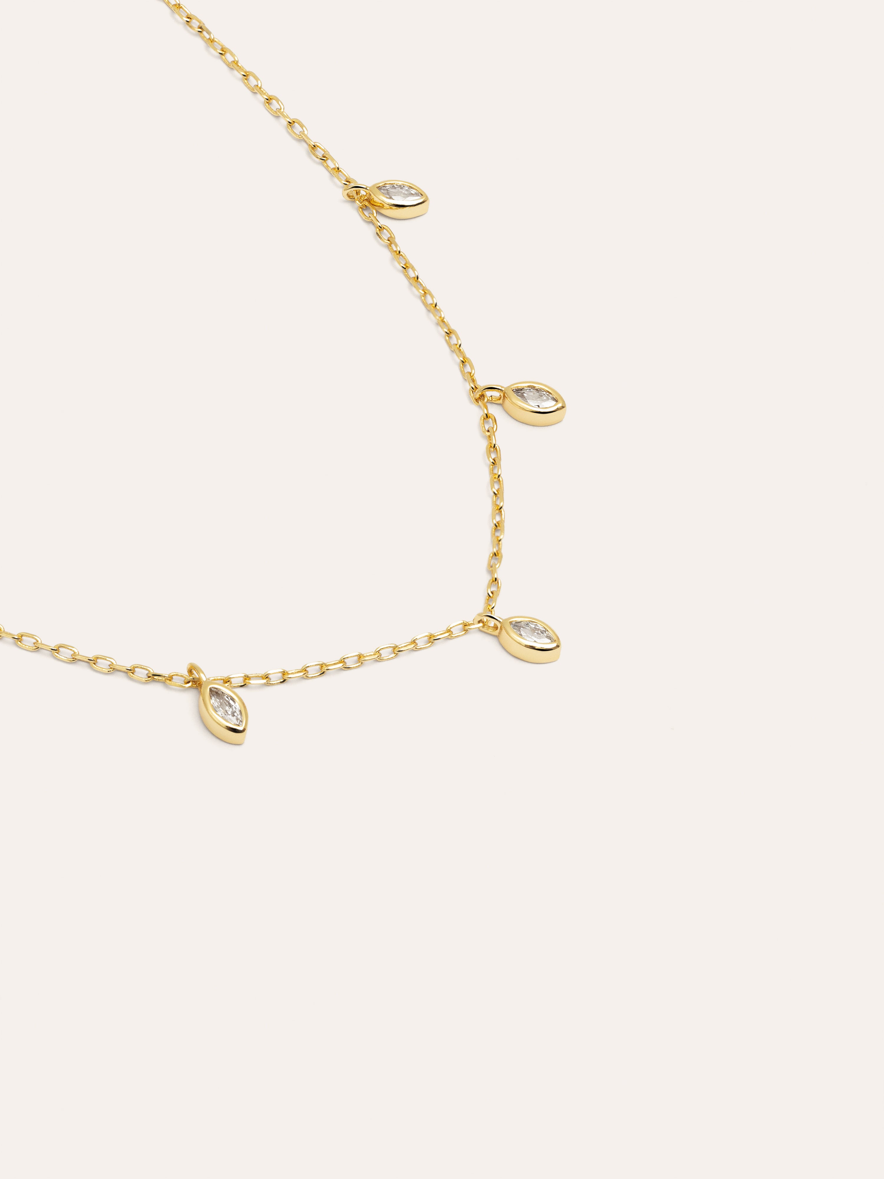 Misty Gold Necklace