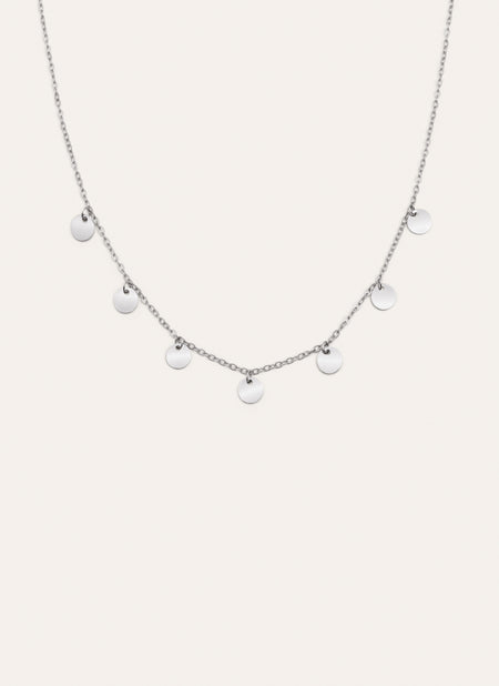 Mini Moons Stainless Steel Necklace
