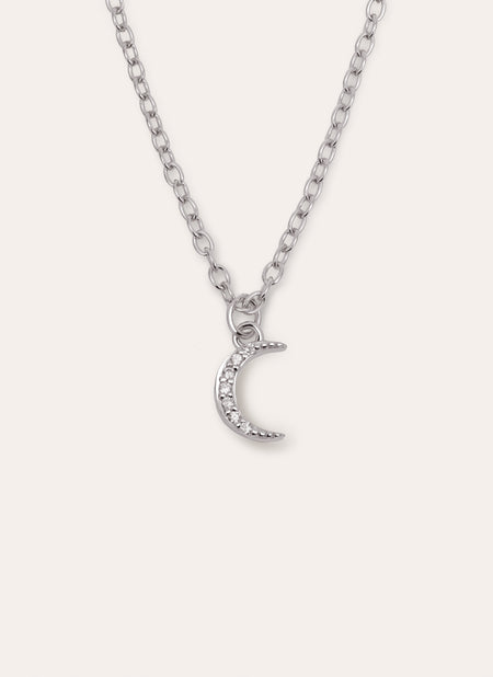 Collar Over the Moon Plata