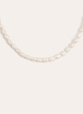 Collar Pompeya Acero Baño Oro