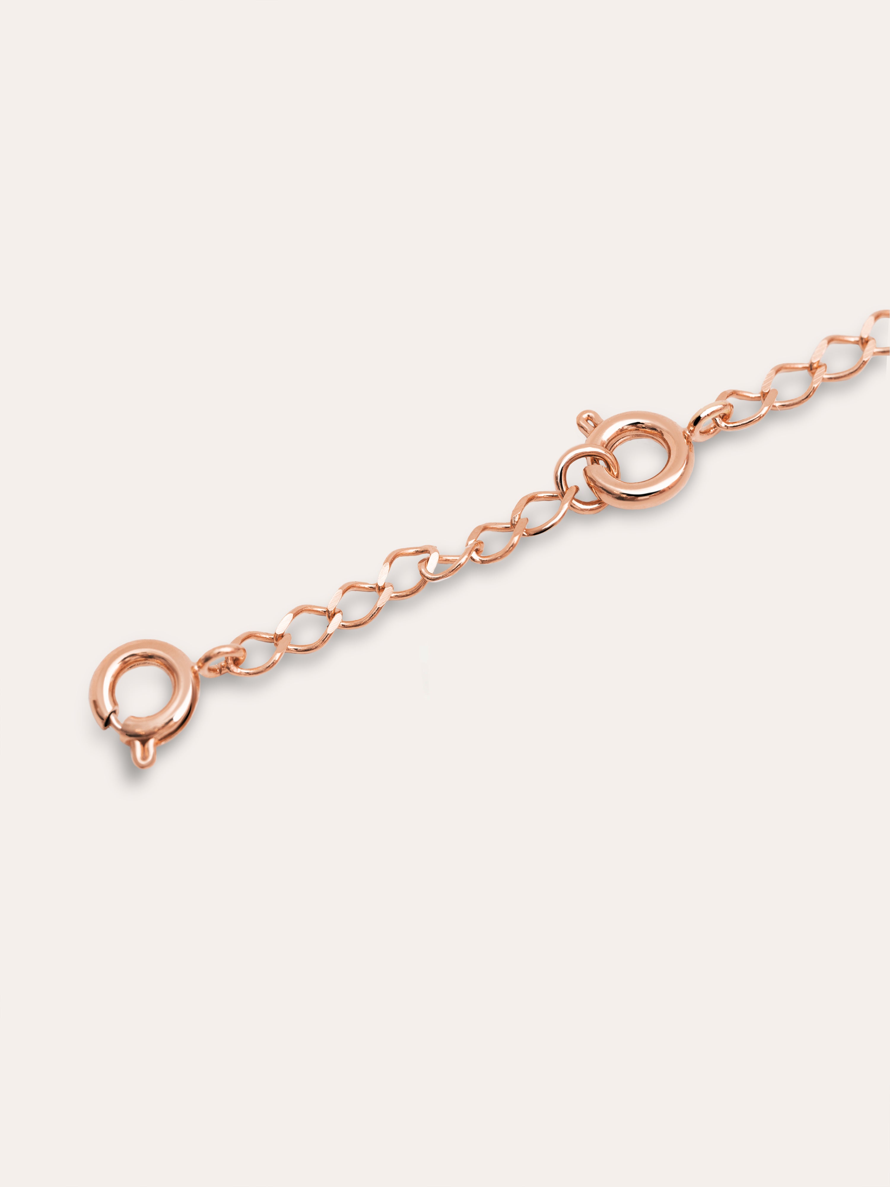 Alargadores Acero Baño Oro Rosa