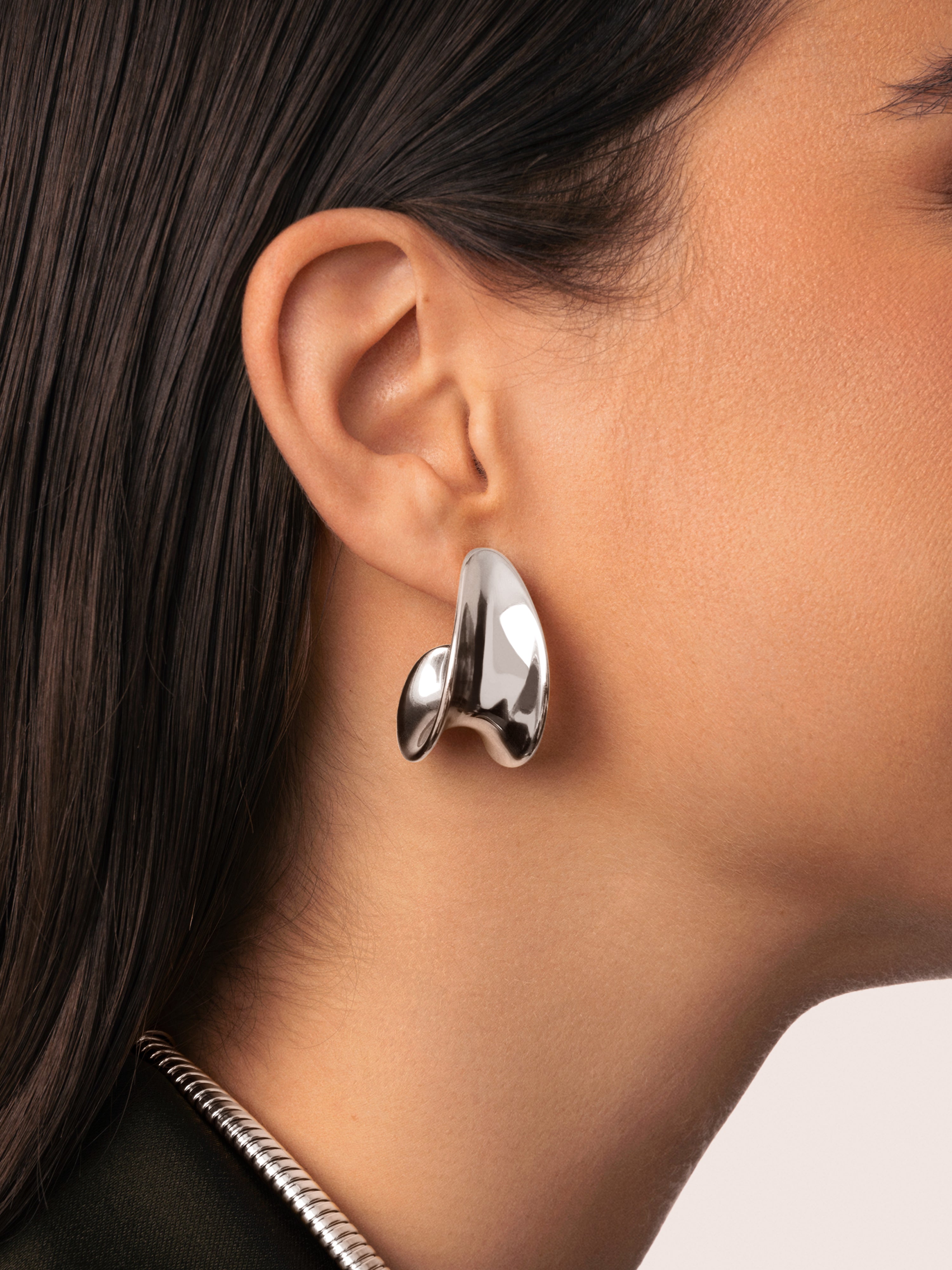 Lucy Stainless Steel Earrings