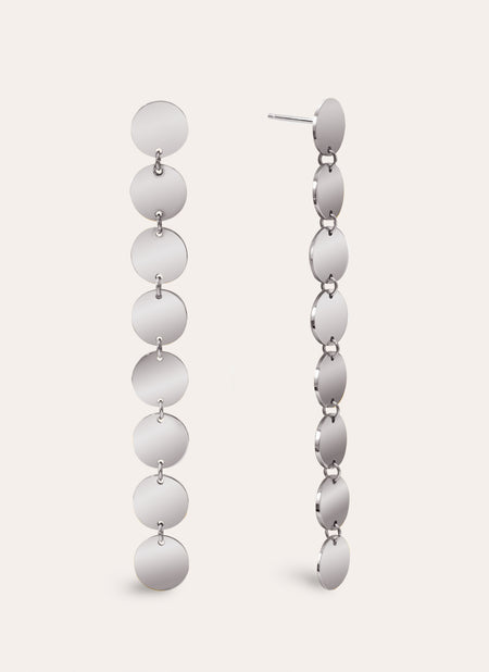 Mirror 8 Suns Stainless Steel Earrings