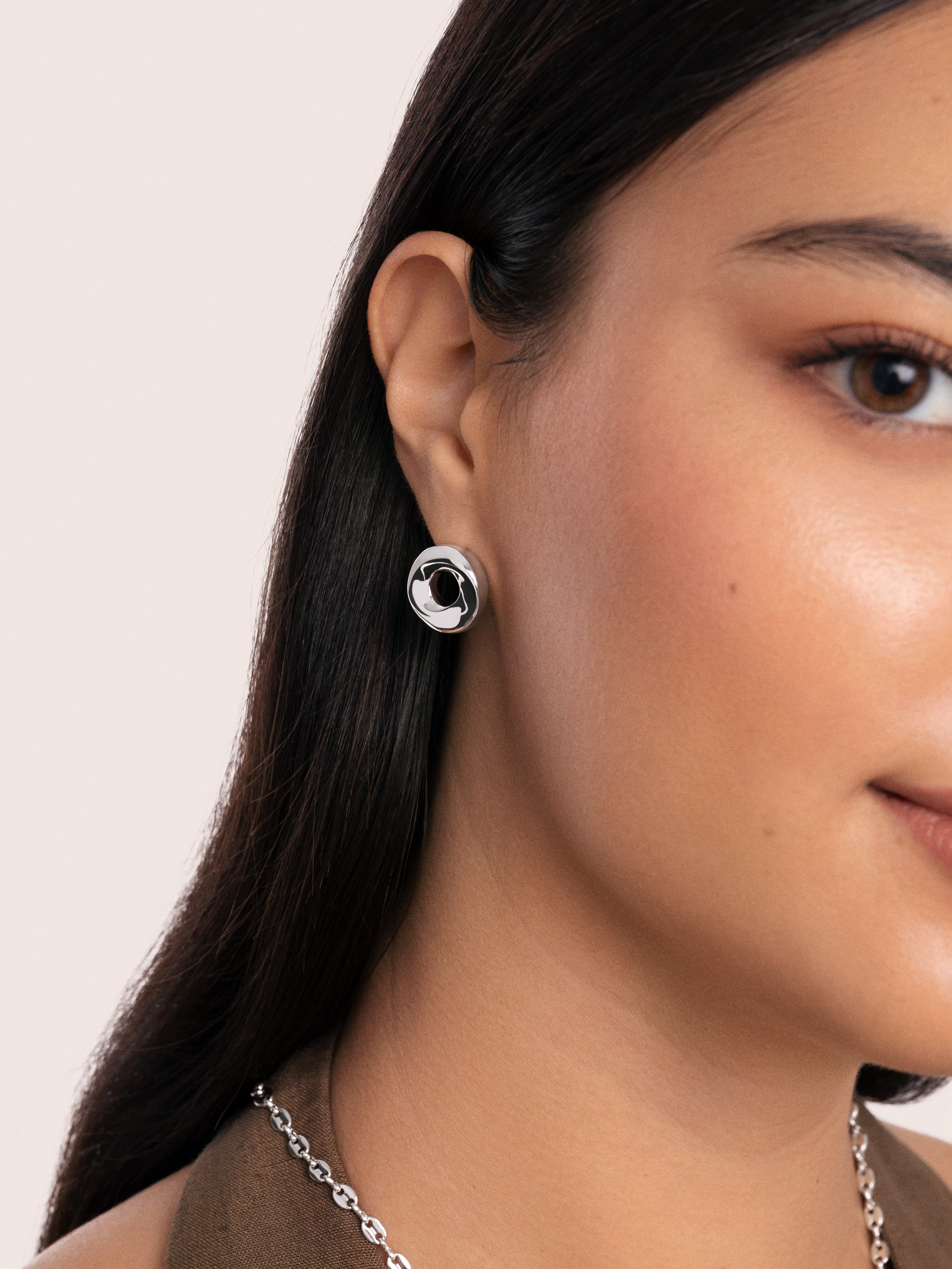 Orbit Stainless Steel Earrings