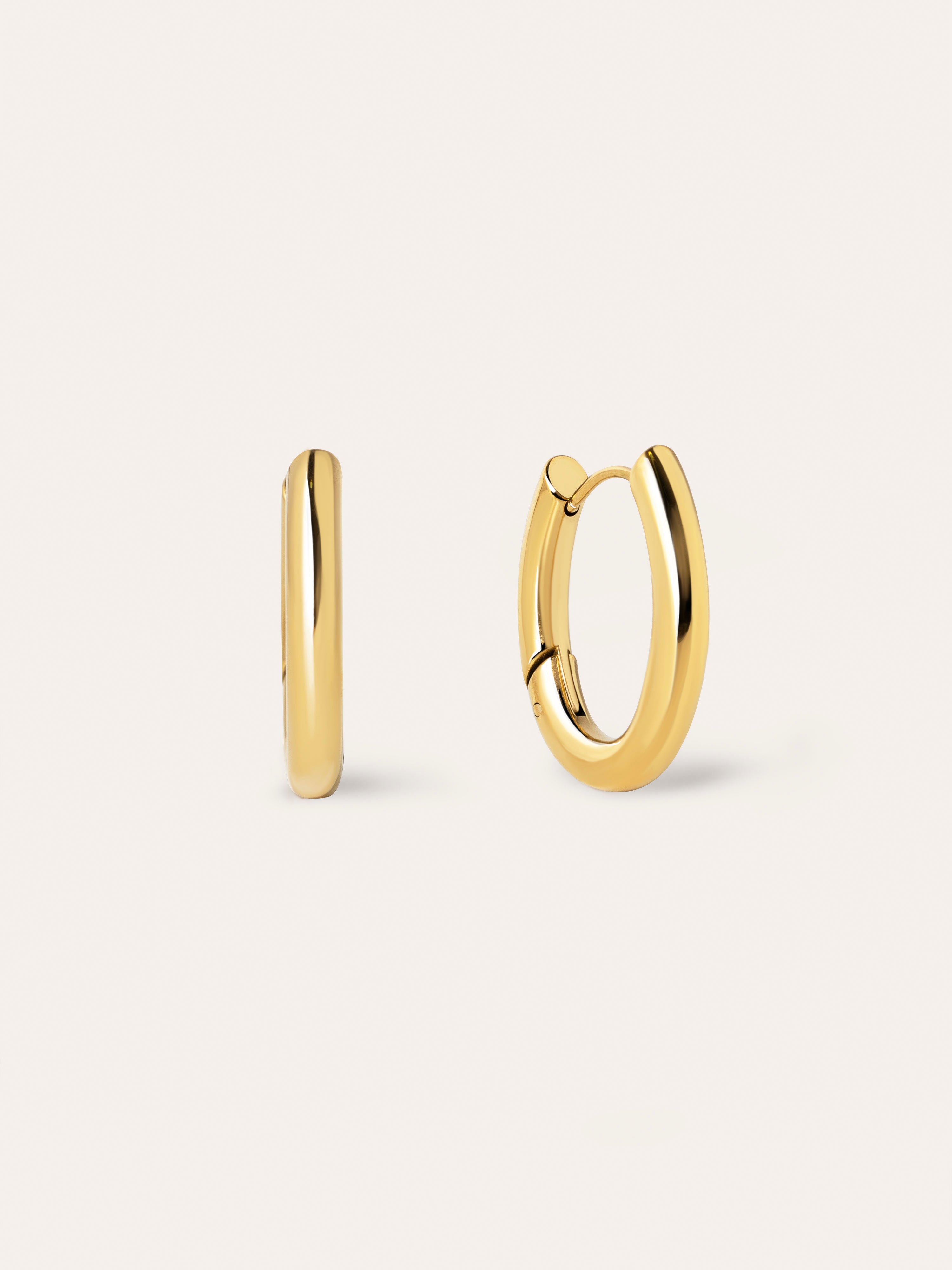 Pendientes Samba Acero Baño Oro