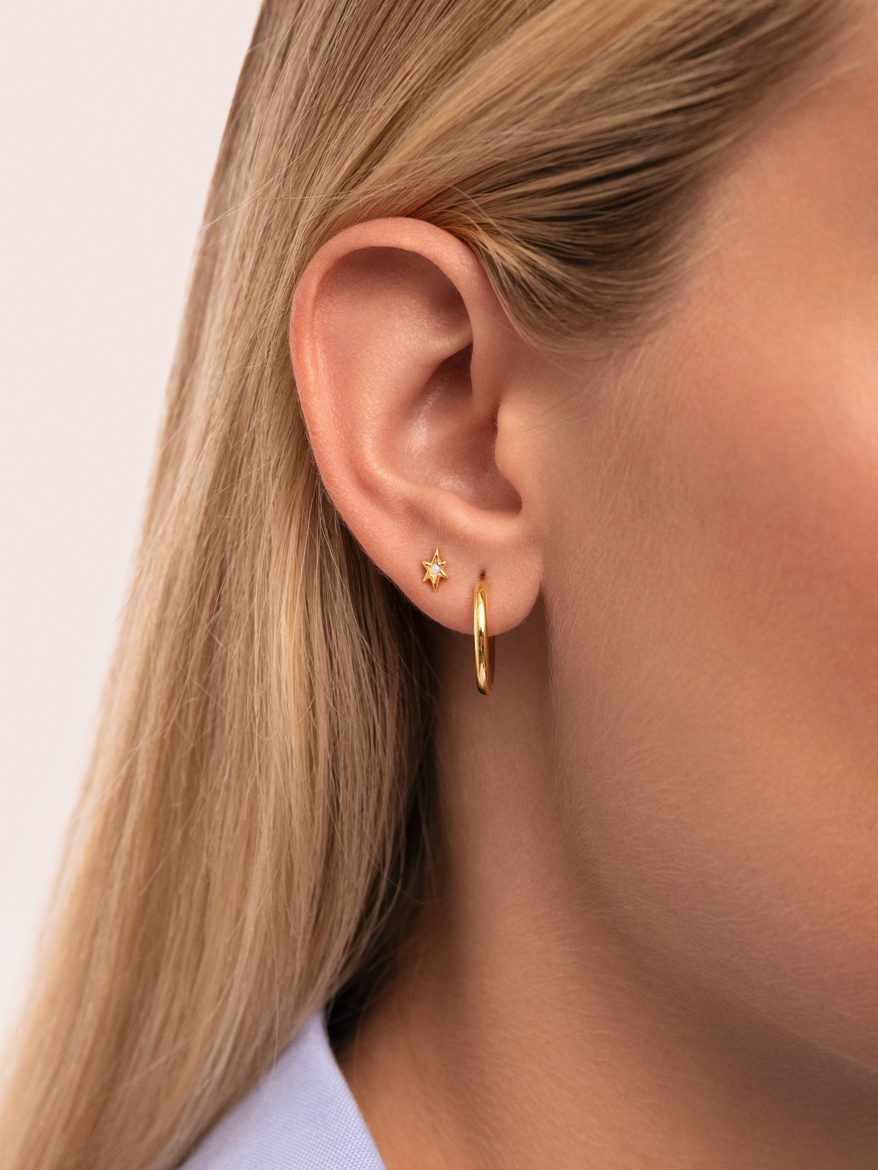 Polaris Gold Single Earring