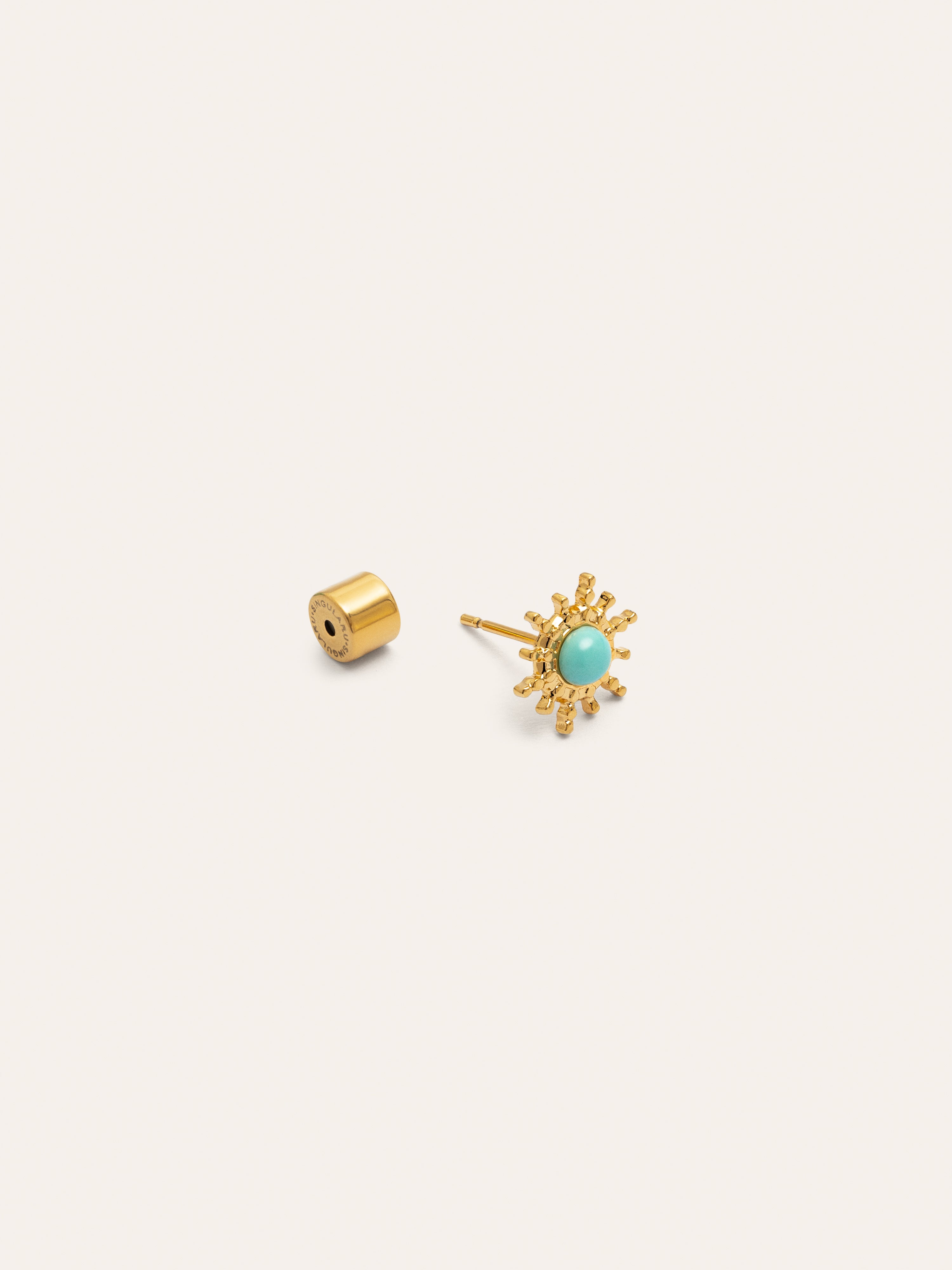 Solea Stainless Steel Gold Single Earring