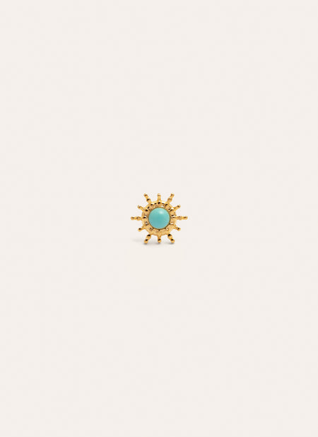 Solea Stainless Steel Gold Single Earring