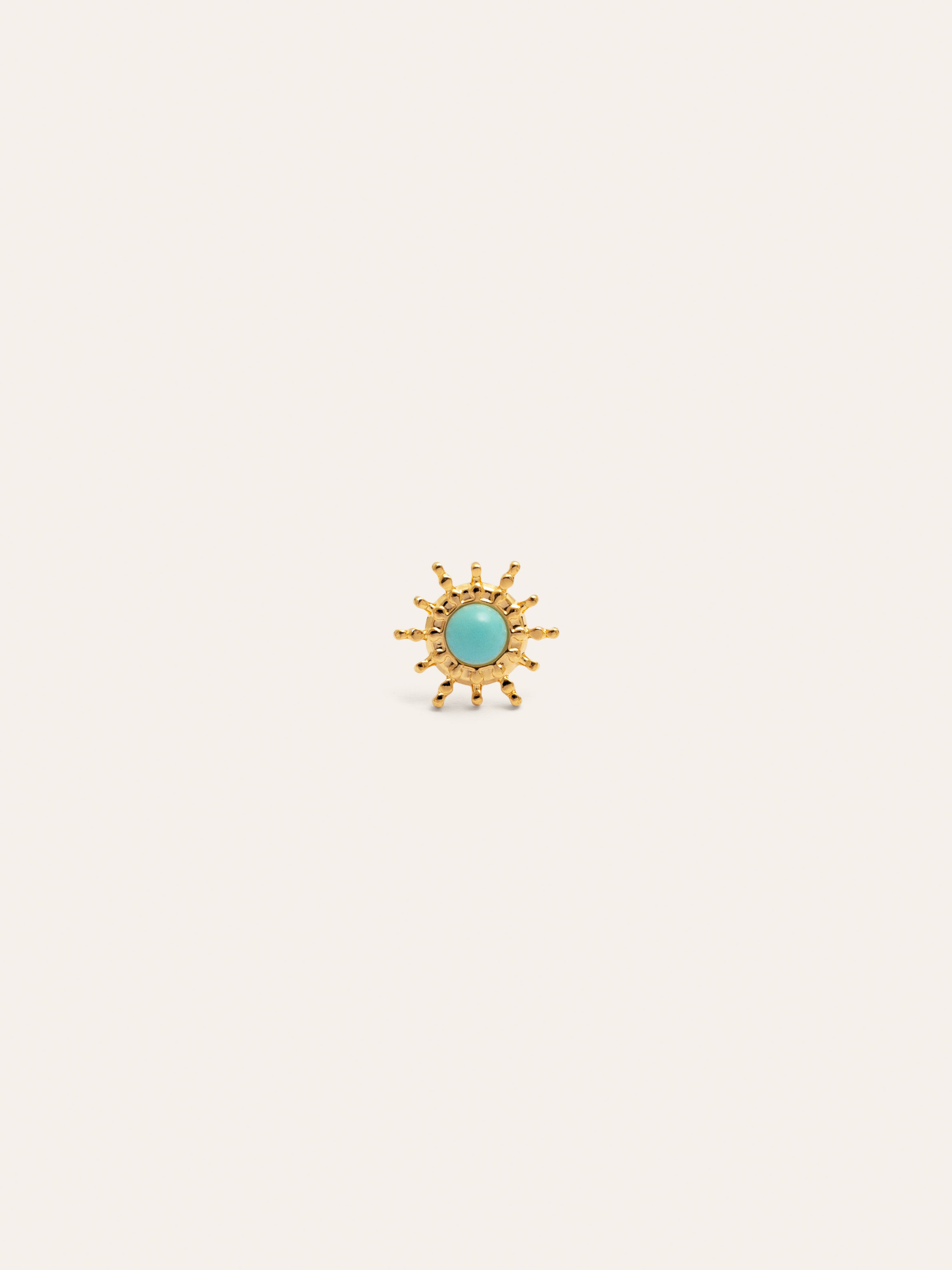 Solea Stainless Steel Gold Single Earring
