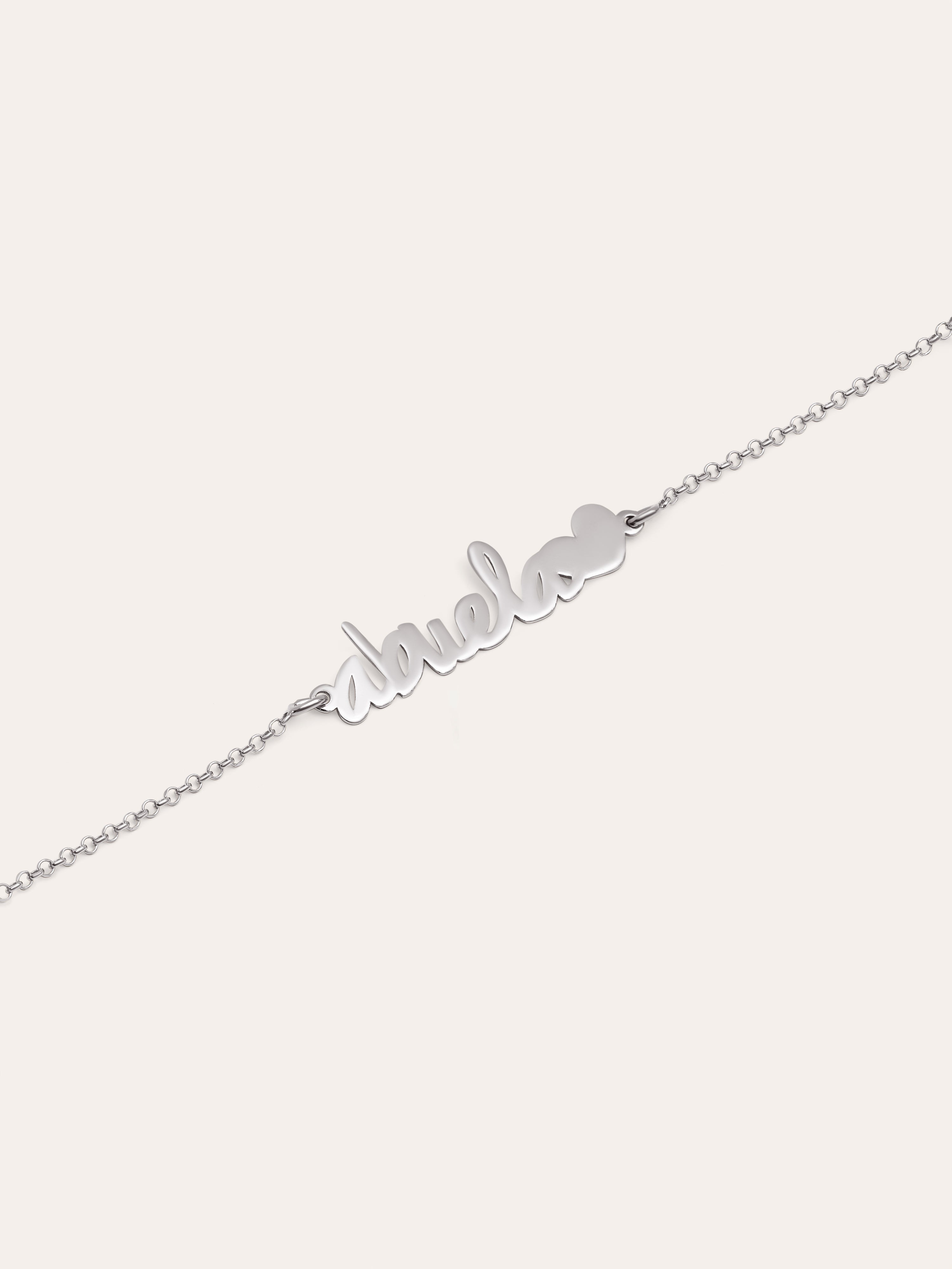 Grandma Heart Bracelet