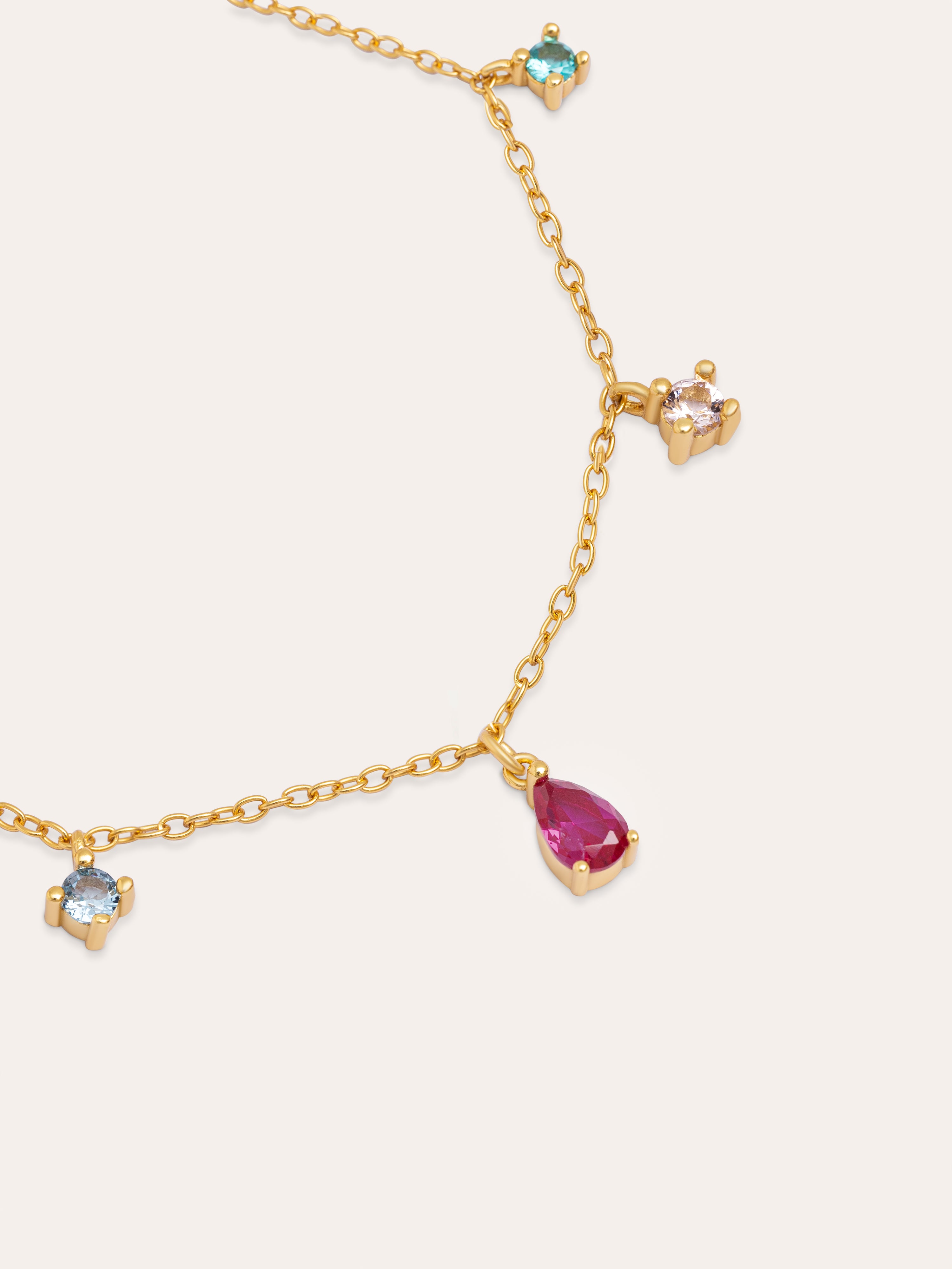 Cascade Colors Gold Bracelet