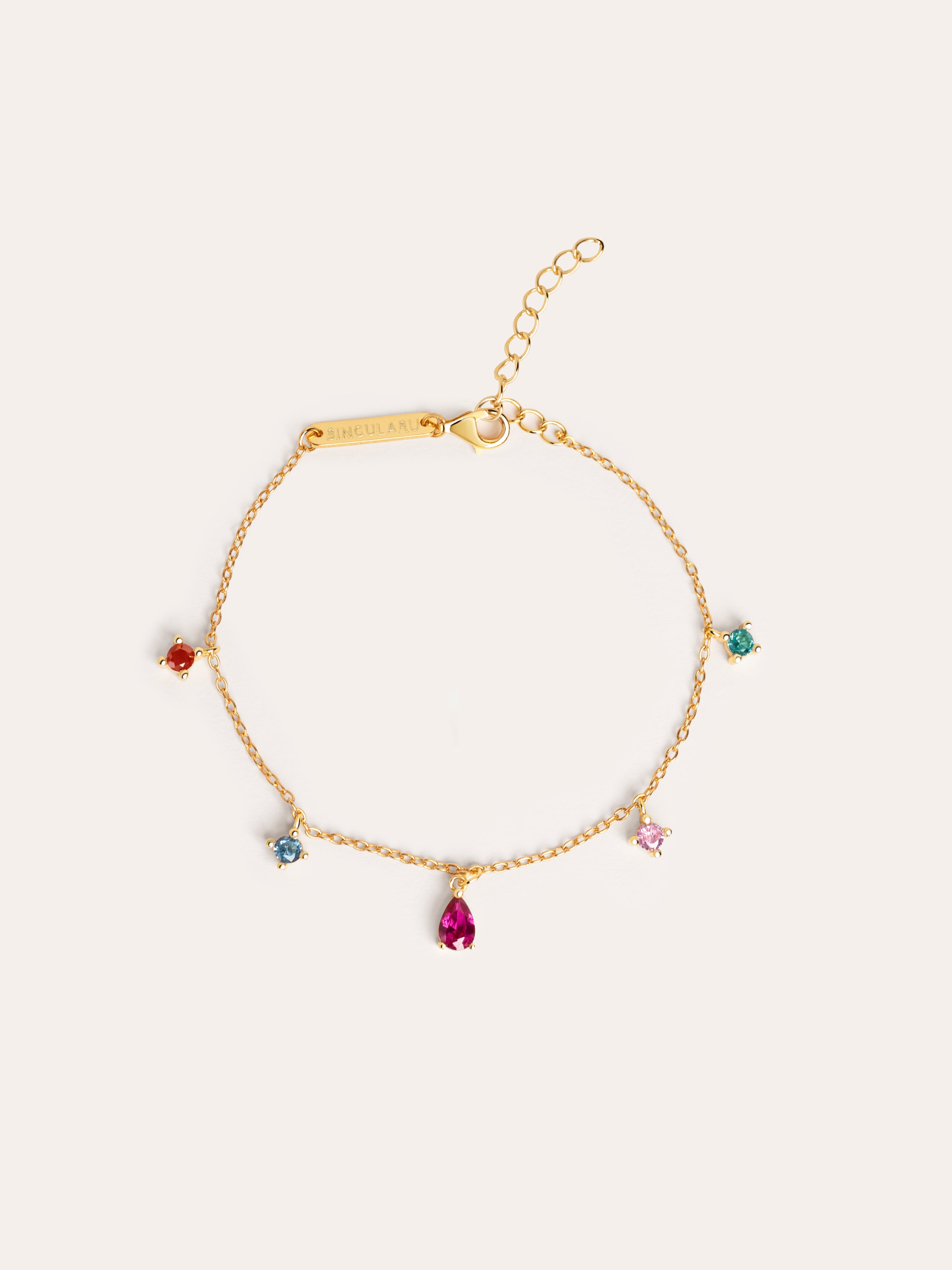 Cascade Colors Gold Bracelet