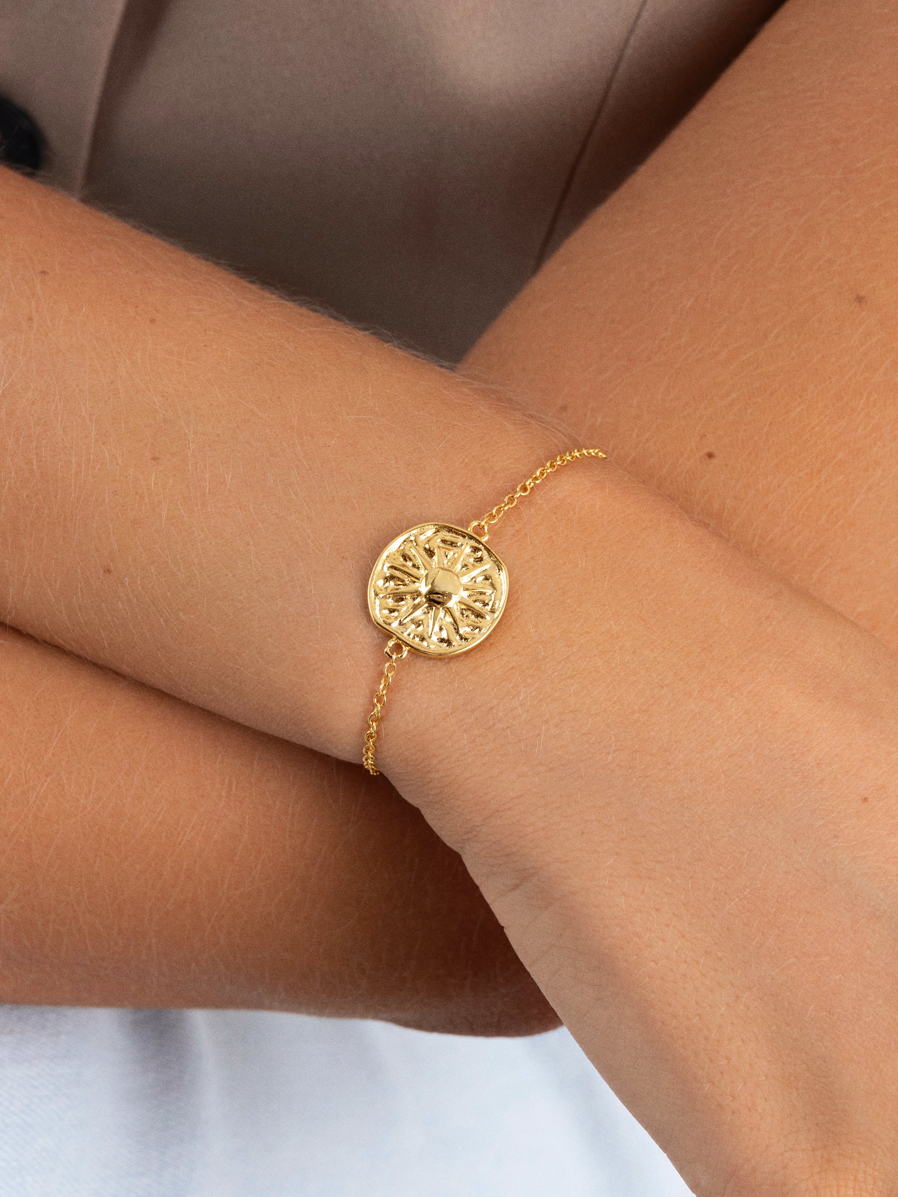 Solstice Sun Gold Bracelet