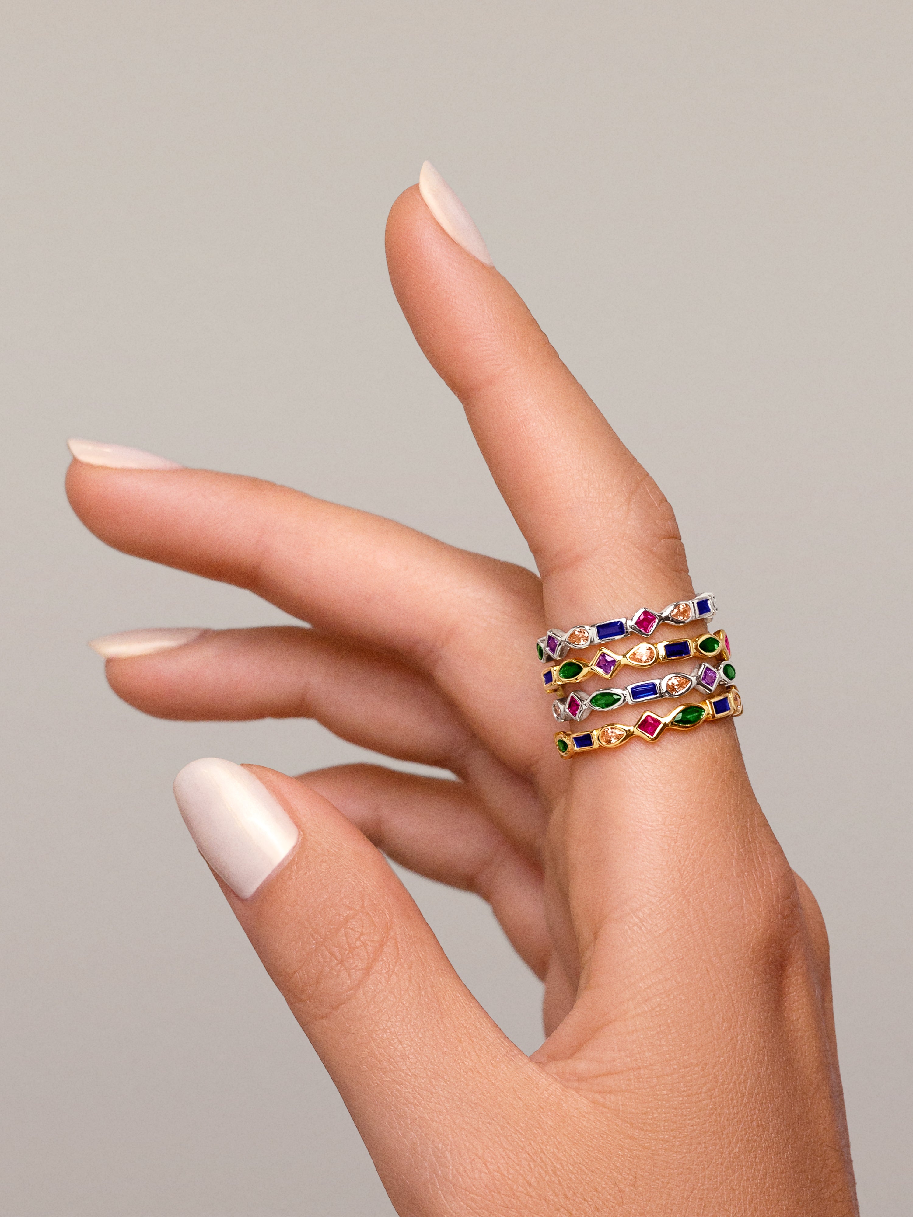 Cascade Silver Ring