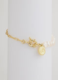 Chic Pearl Stainless Steel Gold Bracelet