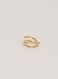 Cross Gold Ear Cuff Single Earring