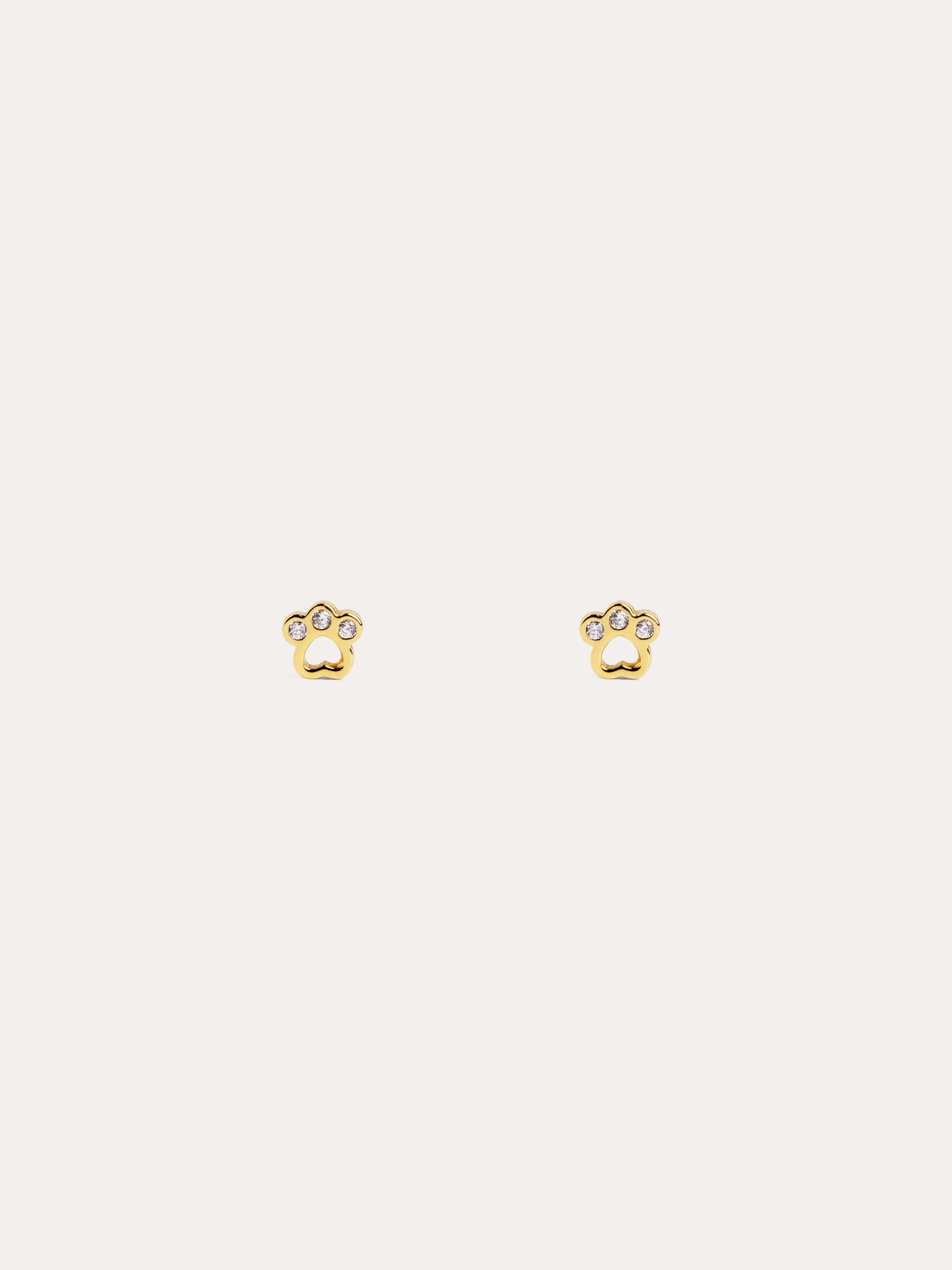 Pendientes Kids Paw Oro