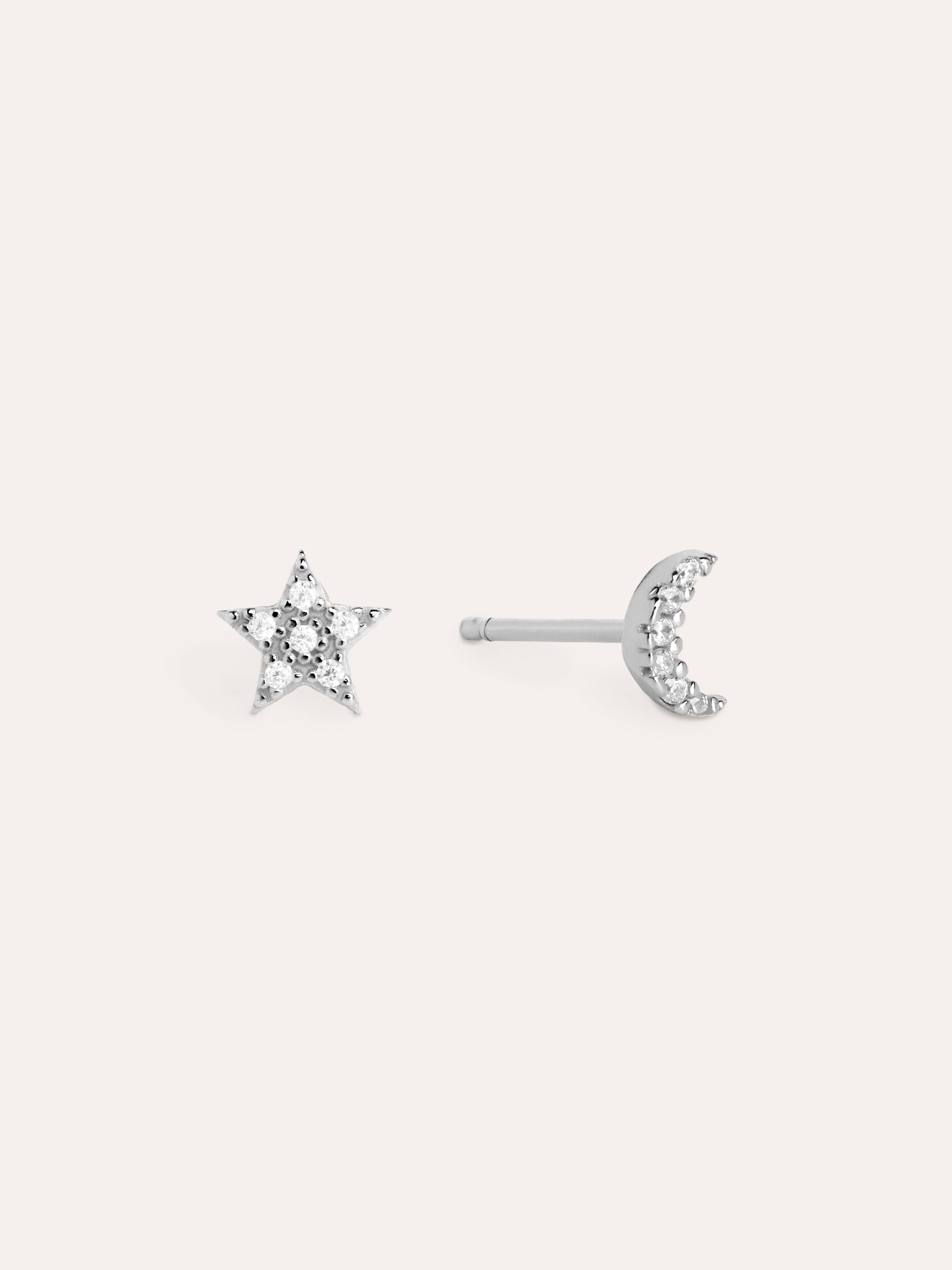 Offers Moon & Star Earrings