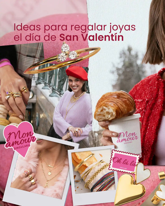 Ideas para regalar joyas el día de San Valentín