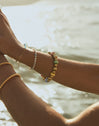 Color Bomb Stainless Steel Gold Bracelet