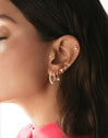 Starlight Gold Hoop Single Earring