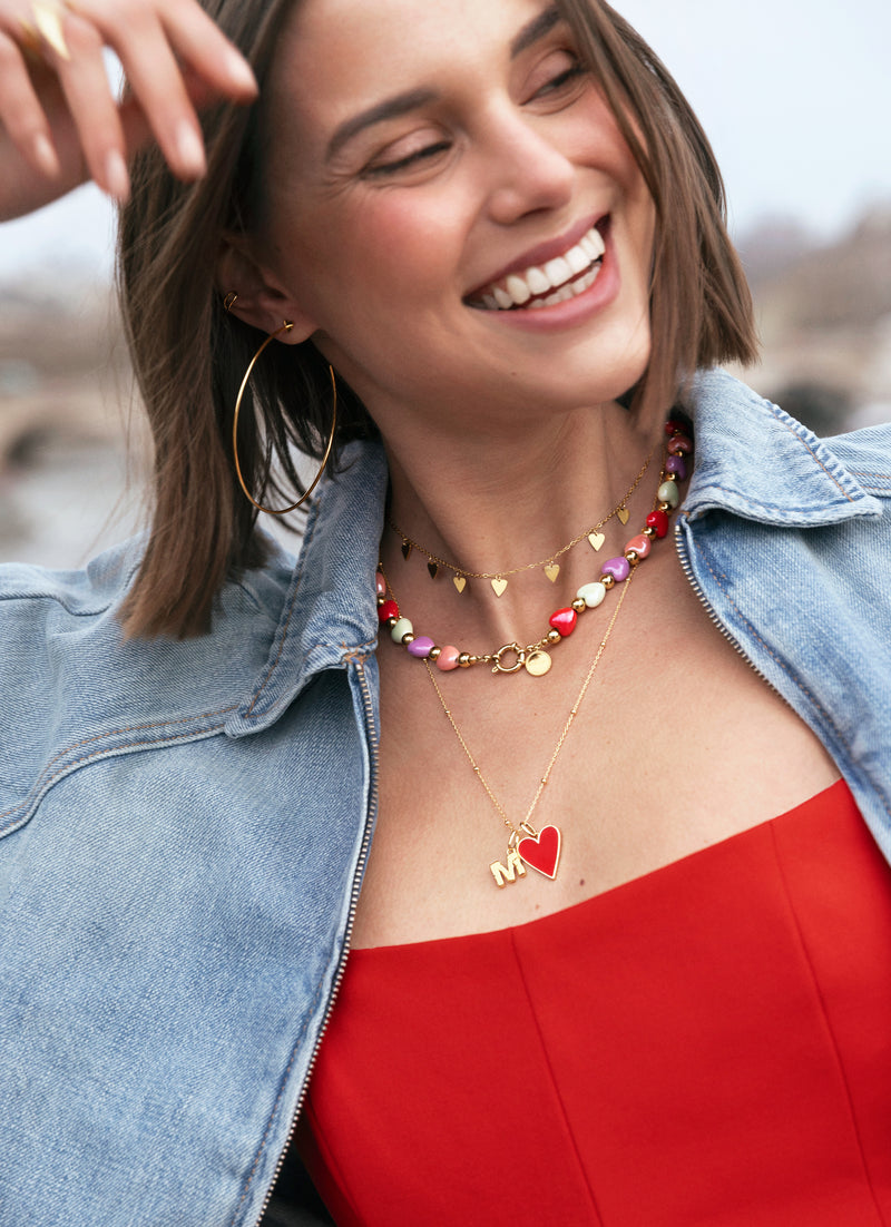 Passion Stainless Steel Gold Necklace