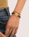Pulsera Birthstone Baño Oro