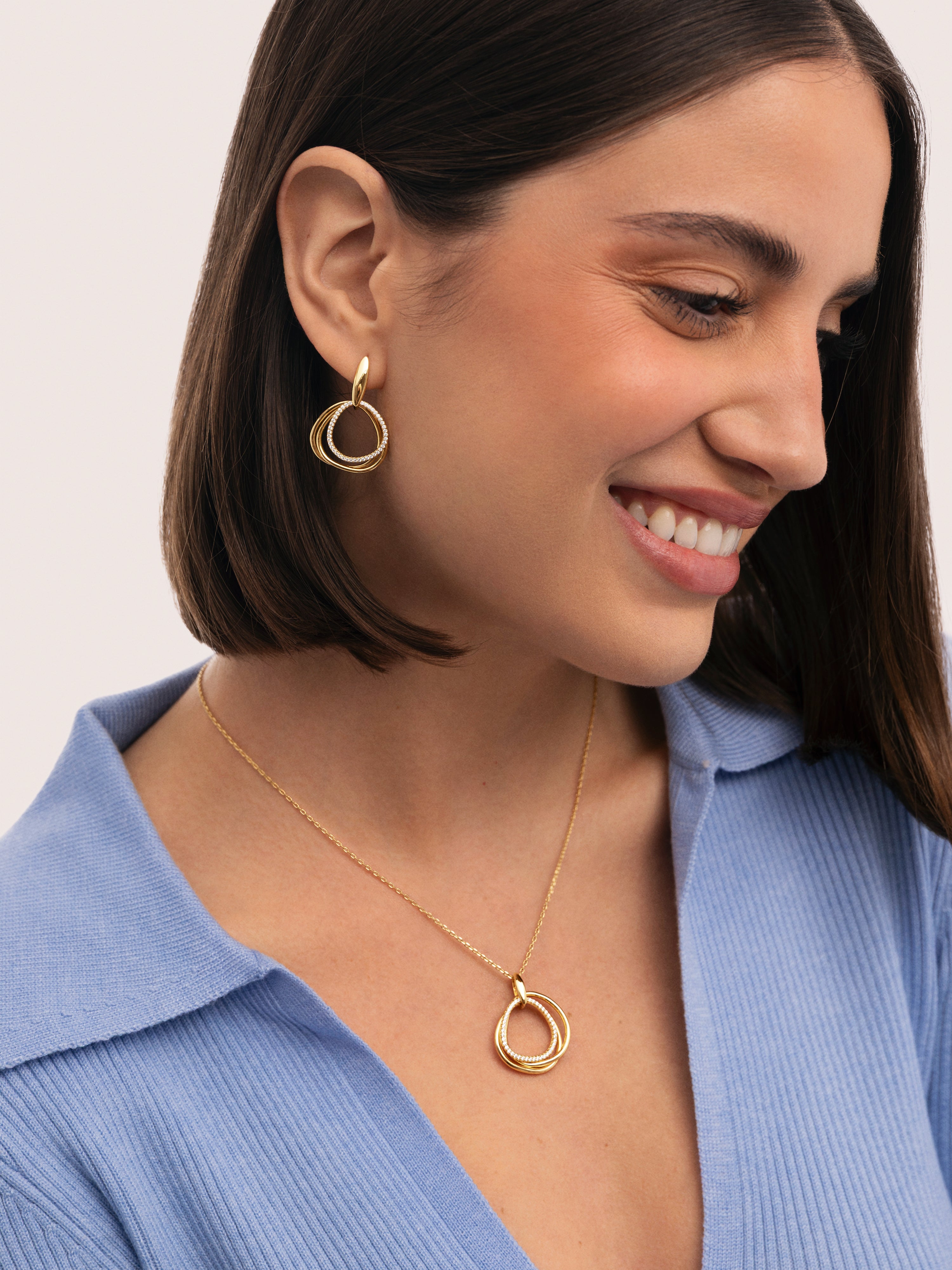 Collar Oria Baño Oro