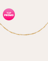 Mini Twist Stainless Steel Gold Necklace