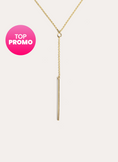 Y Stick Gold Necklace