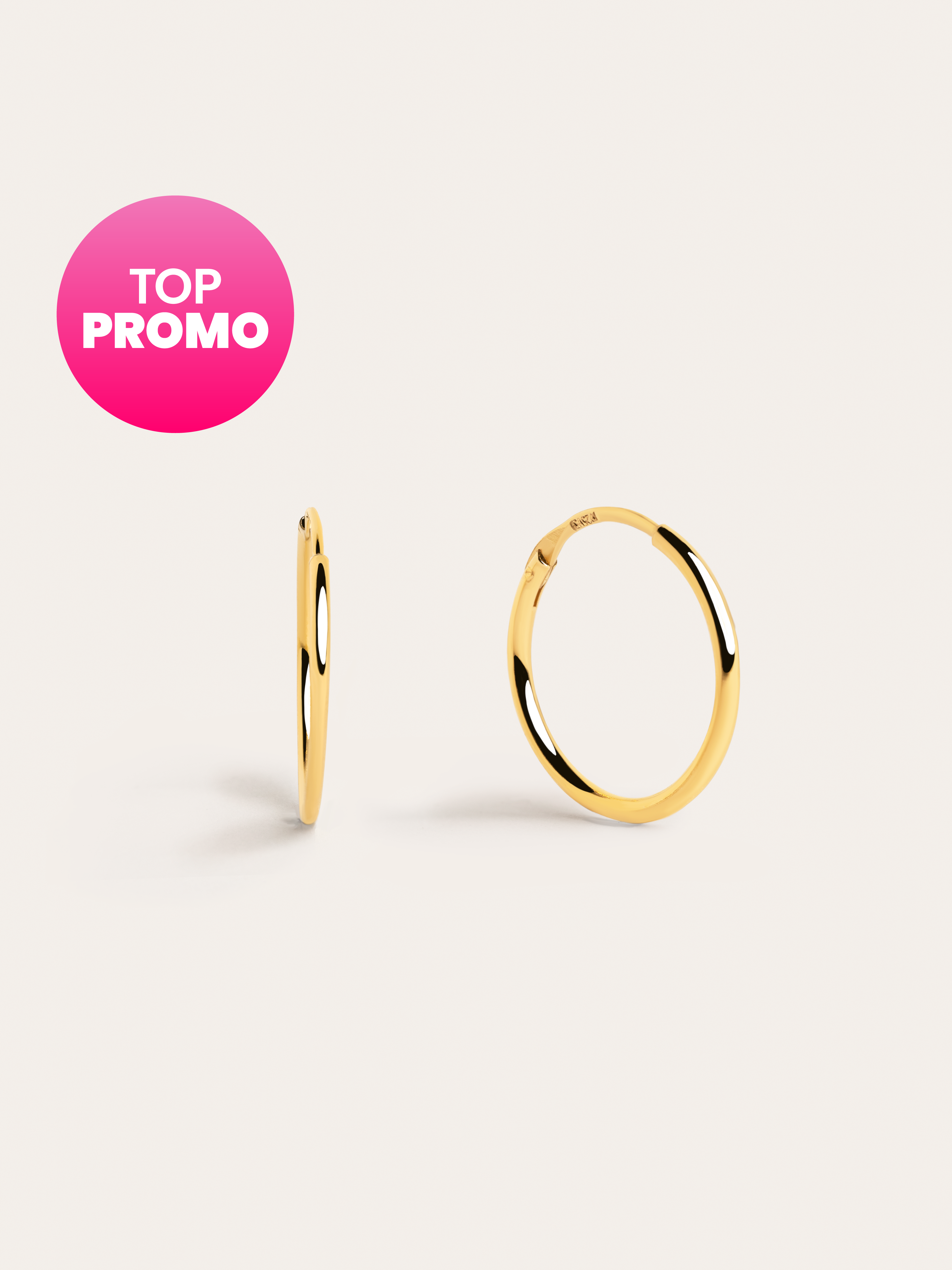 Ana S Gold Hoop Earrings