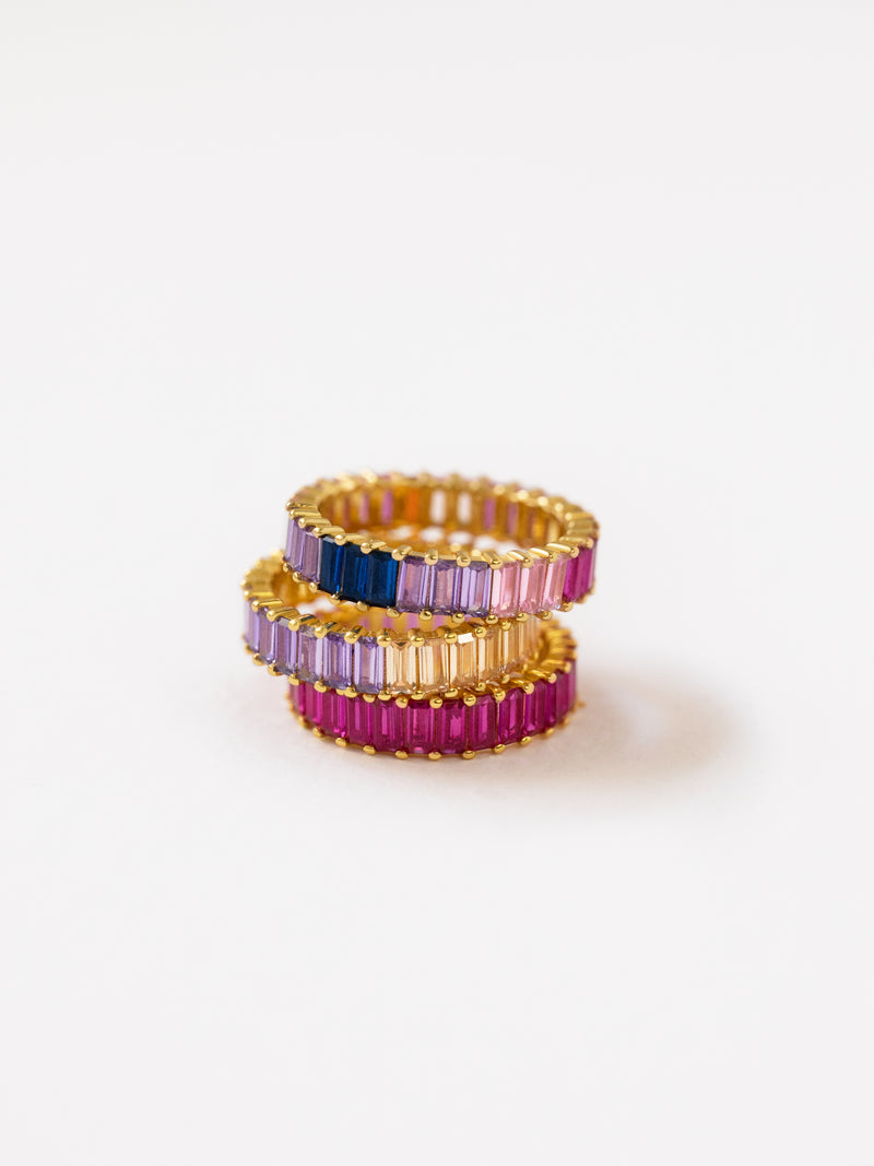 Sia Berries Ring, Gold-Plated