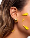 Daisy Gold Single Earring