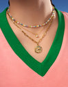 Collar Chic Acero Baño Oro