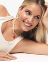 Chic Pearl Stainless Steel Gold Necklace