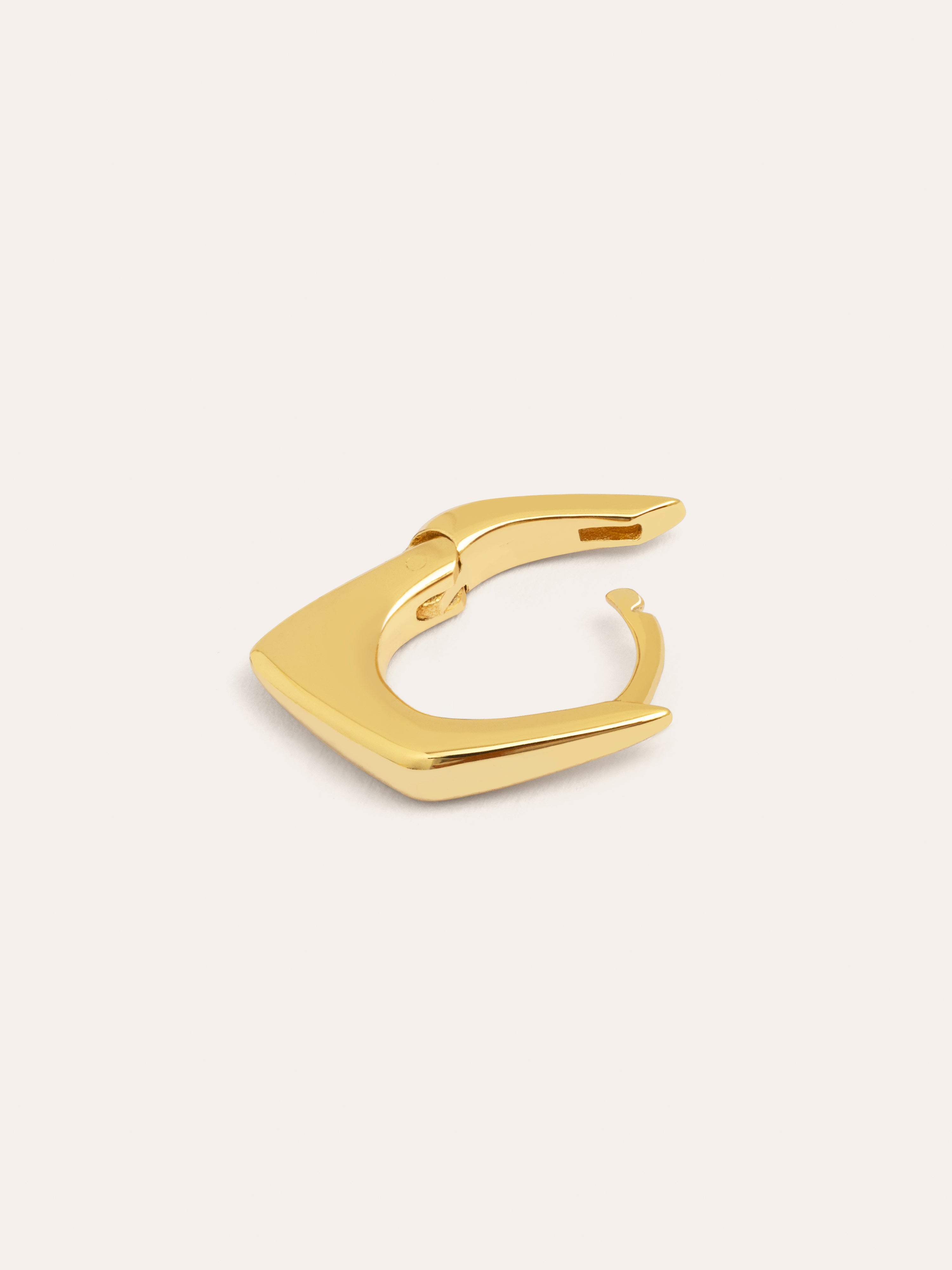 Point Gold Single Earring